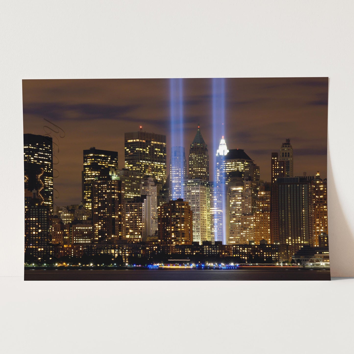 9/11 Memorial Tribute In Light New York City World Trade Center