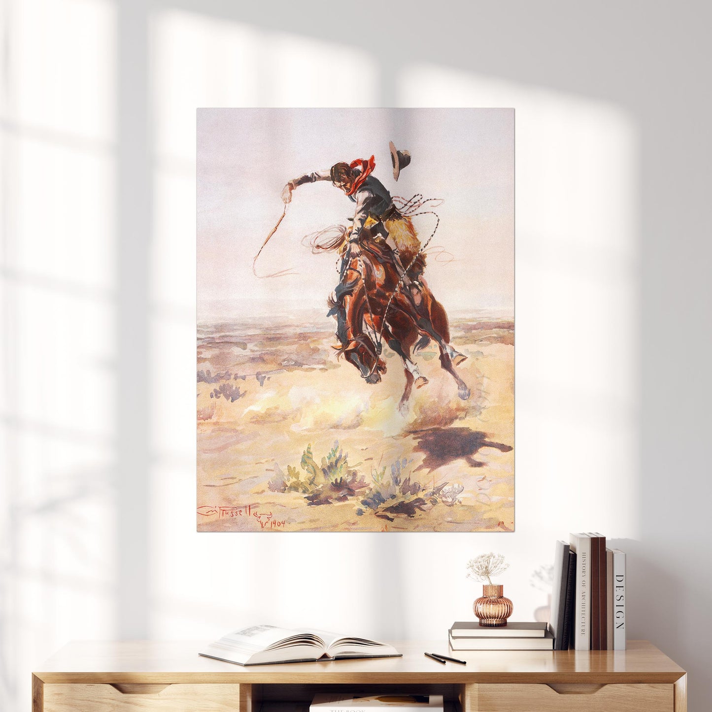 A Bad Hoss (1904) by Charles Marion Russell