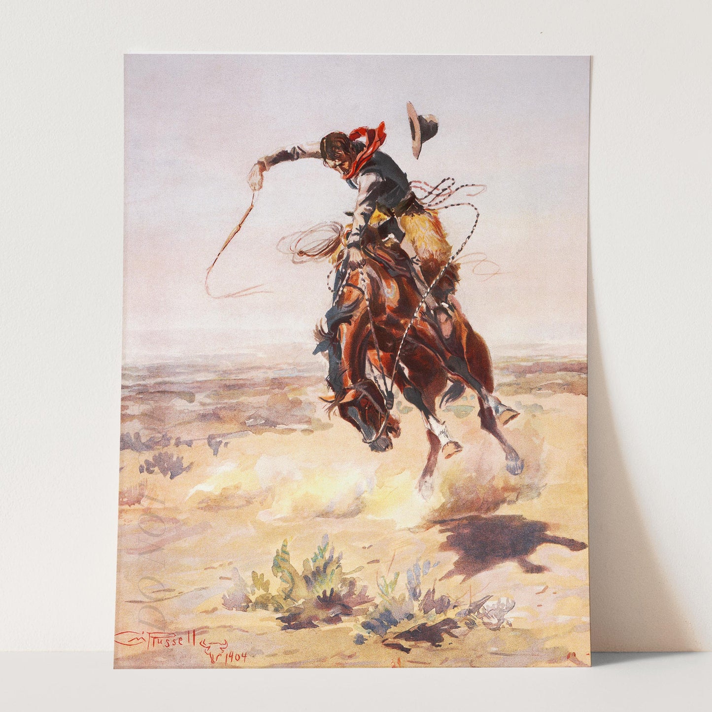 A Bad Hoss (1904) by Charles Marion Russell