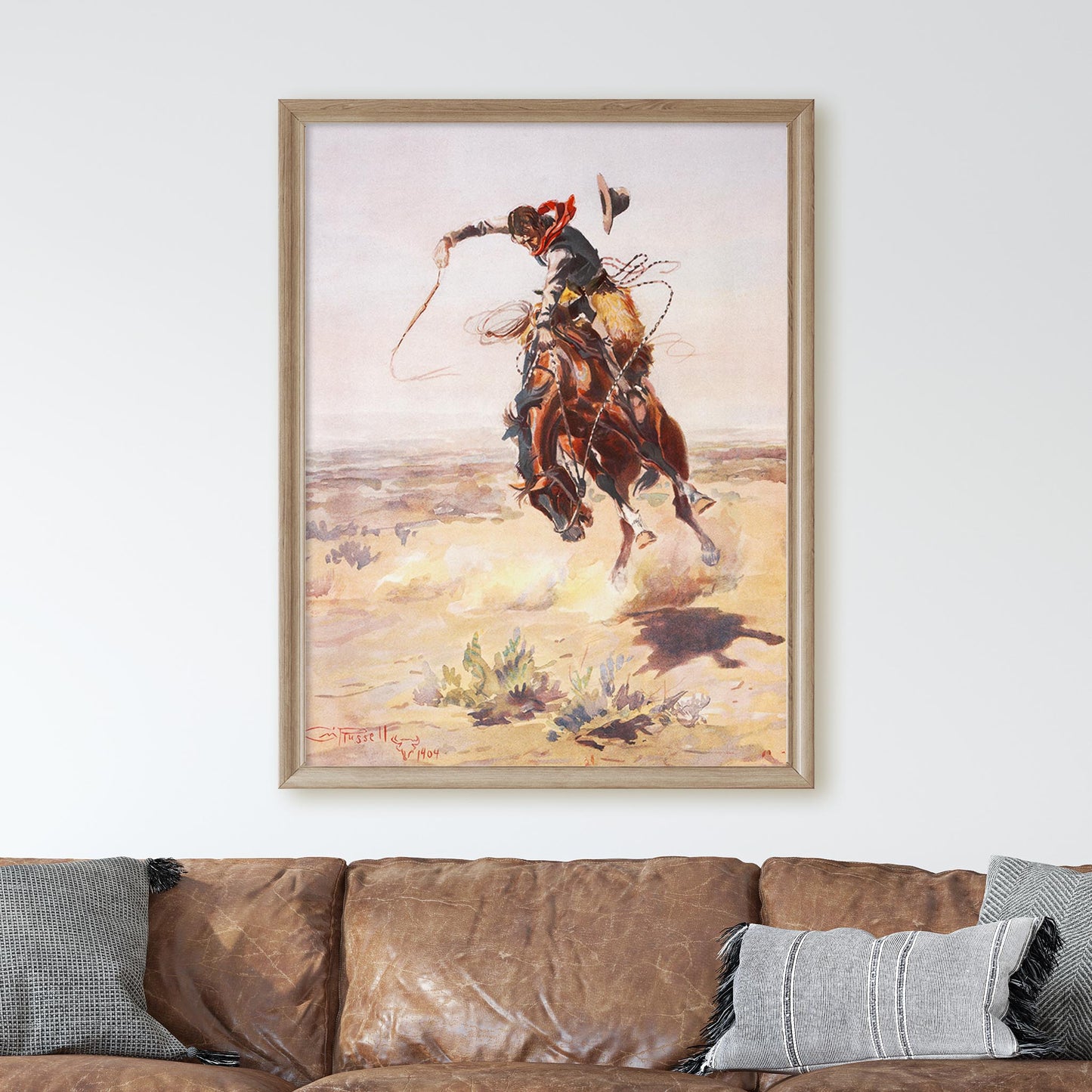 A Bad Hoss (1904) by Charles Marion Russell