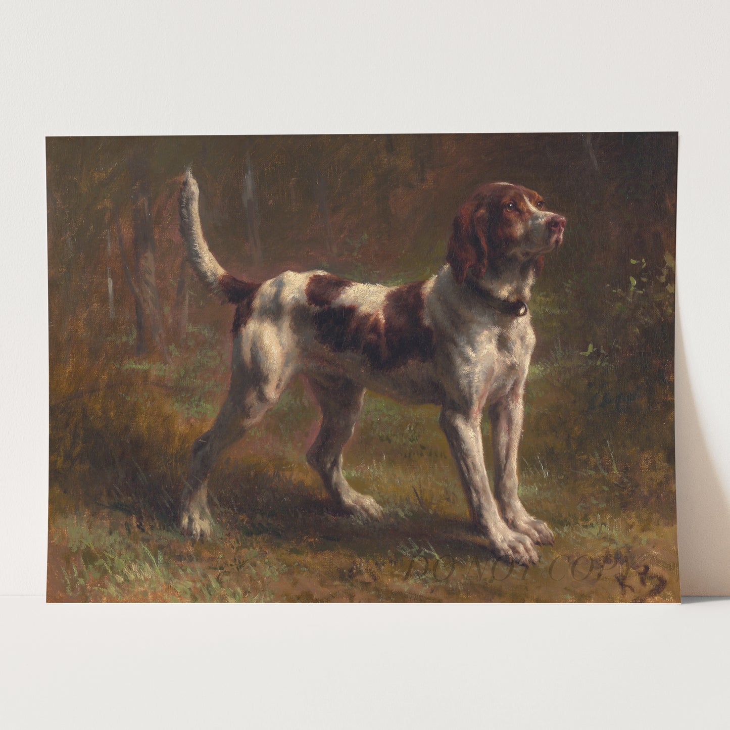 A Limier Briquet Hound By Rosa Bonheur