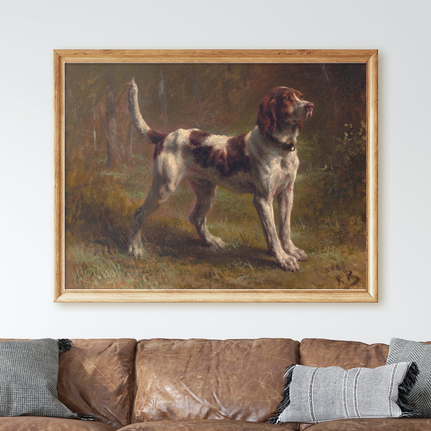A Limier Briquet Hound By Rosa Bonheur