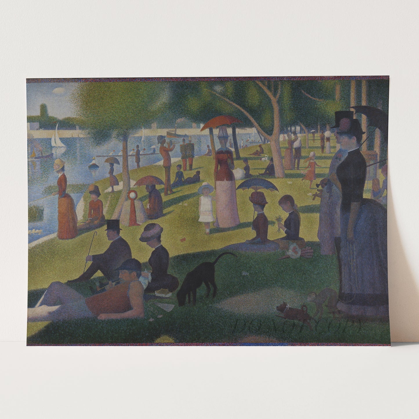 A Sunday Afternoon on the Island of La Grande Jatte (1884-1886) by Georges Seurat