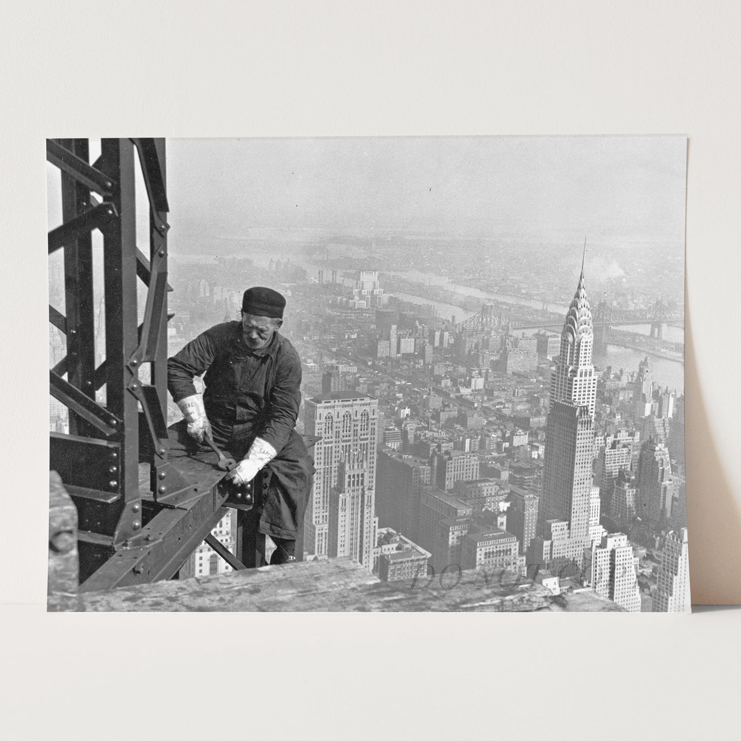 A Worker on the Empire State