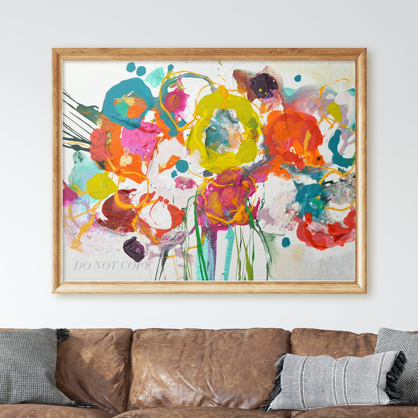 Abstract Flower Art