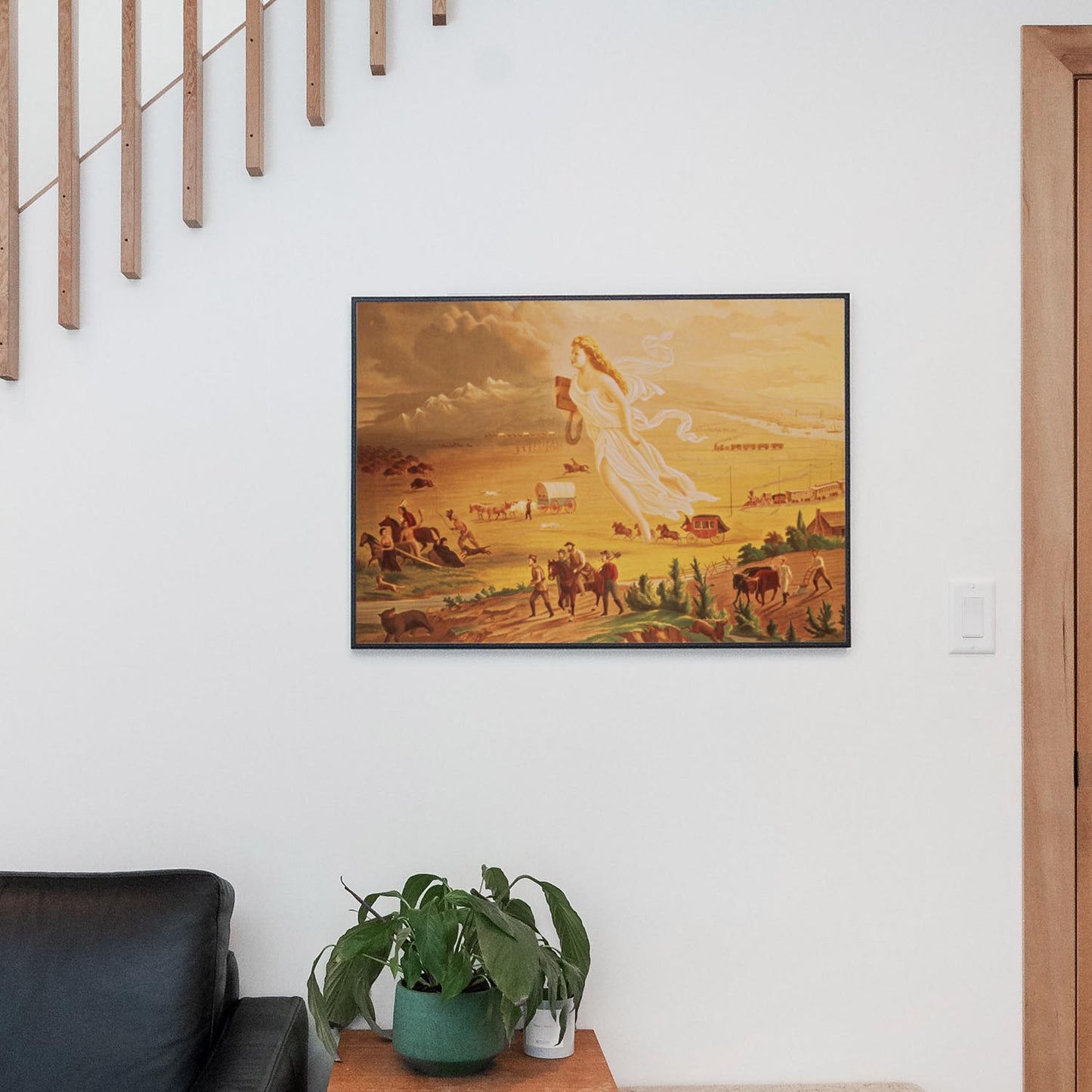 American Progress by John Gast - Manifest Destiny
