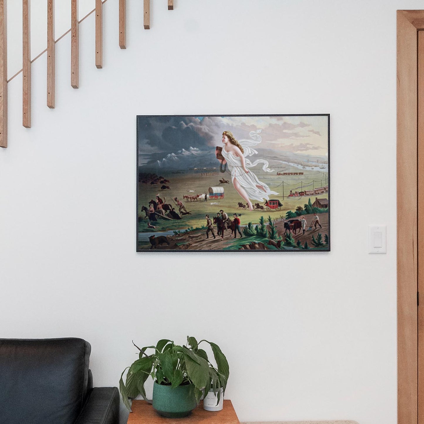 American Progress by John Gast - Manifest Destiny