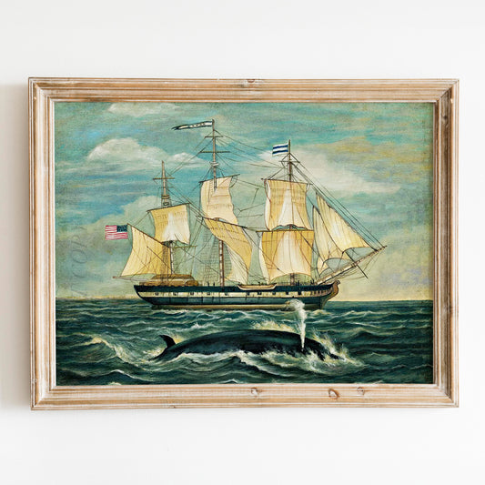 American Whaling Ship