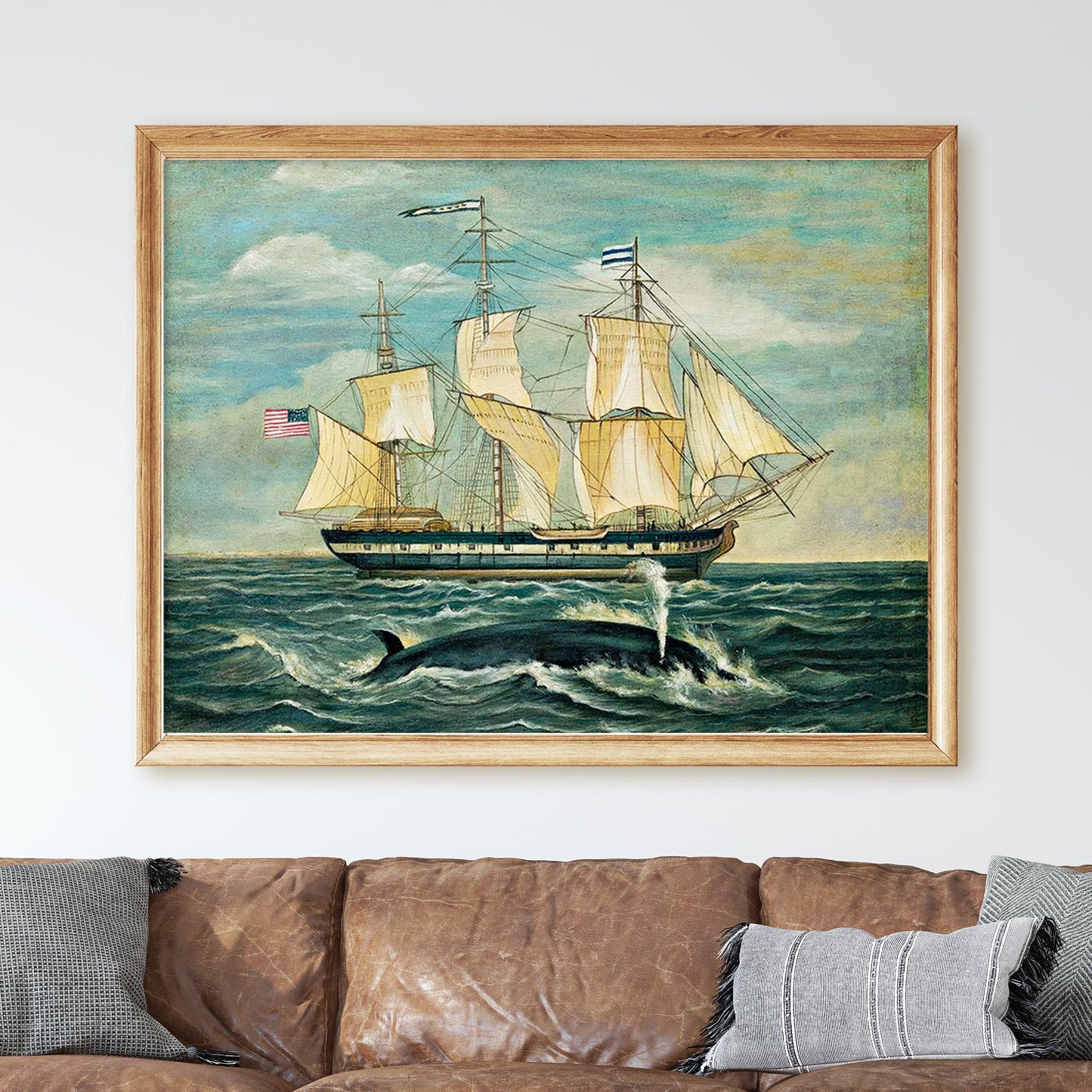 American Whaling Ship