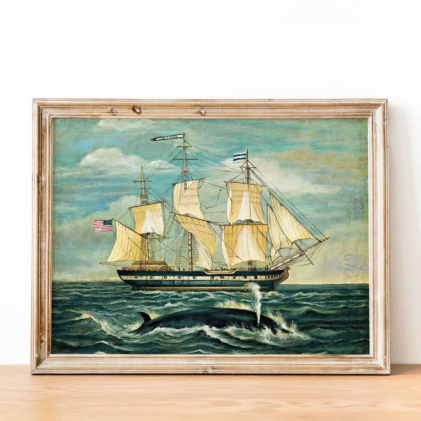 American Whaling Ship