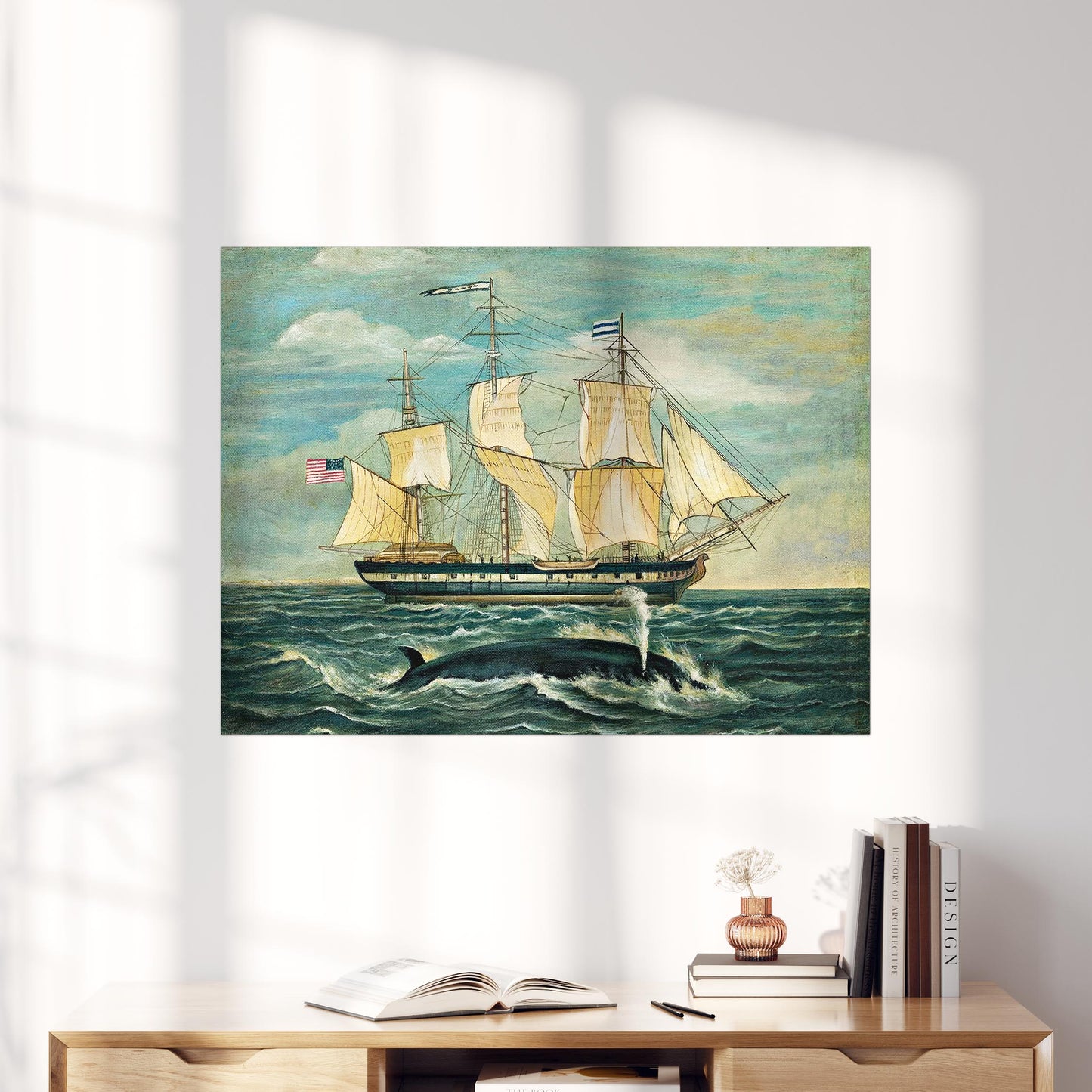 American Whaling Ship