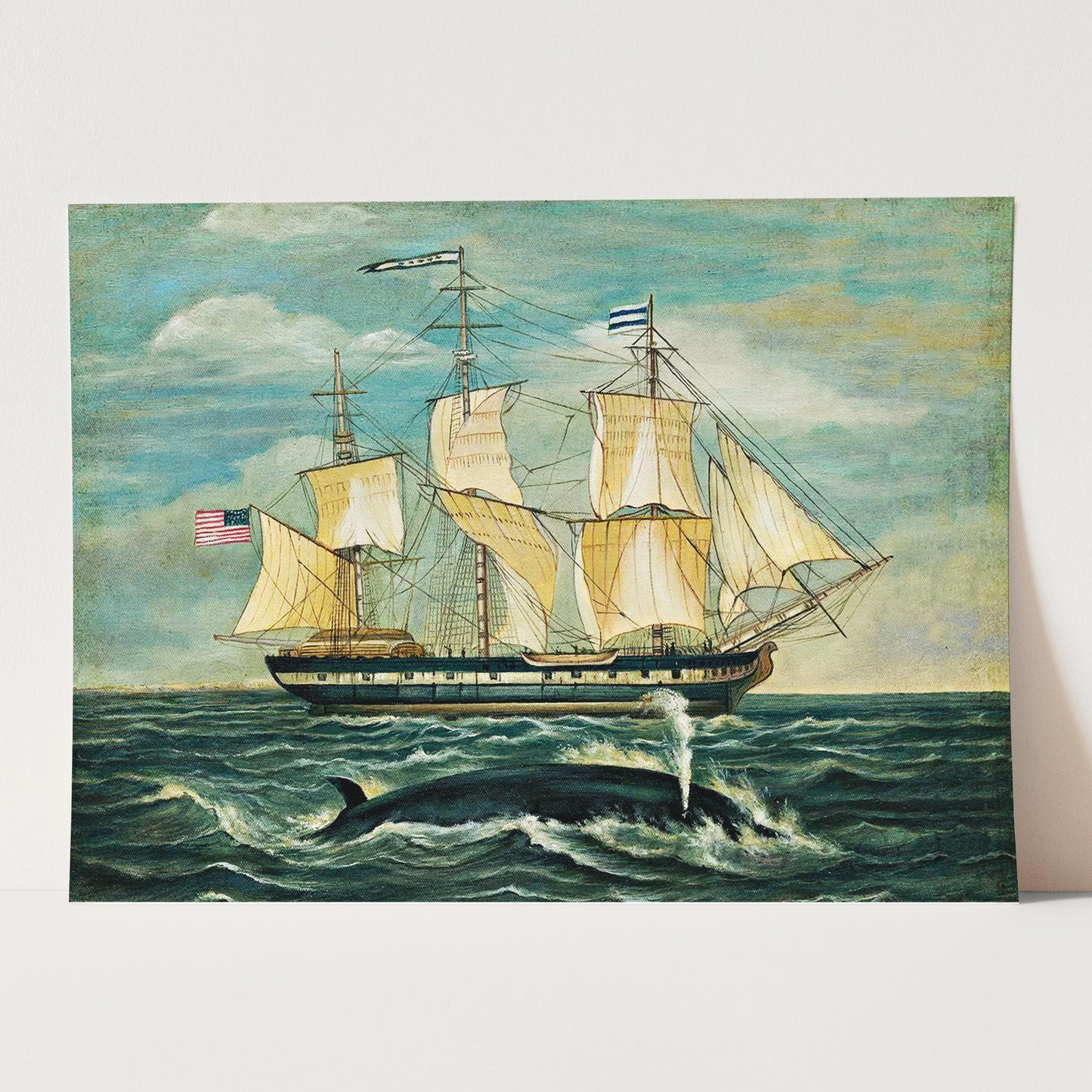 American Whaling Ship