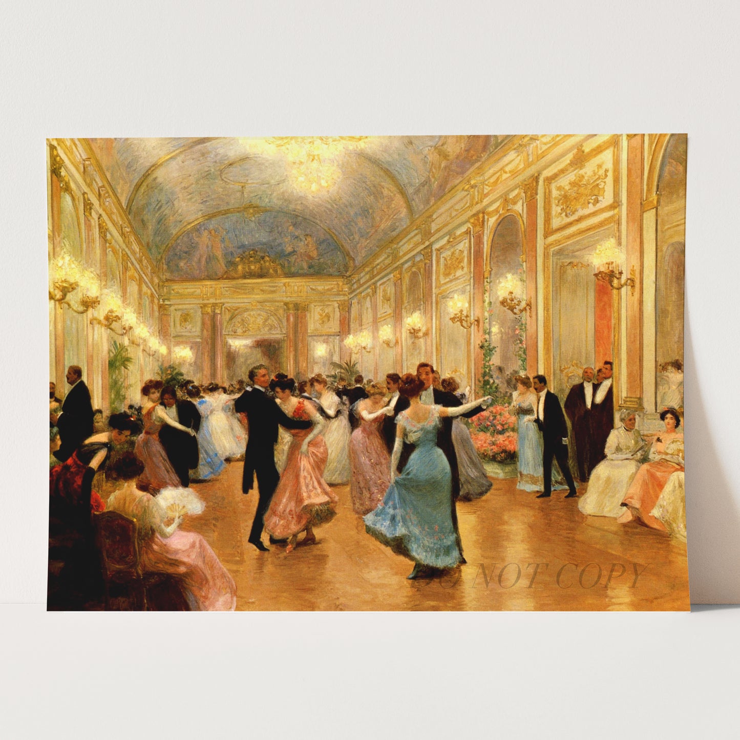 An Elegant Evening 1890