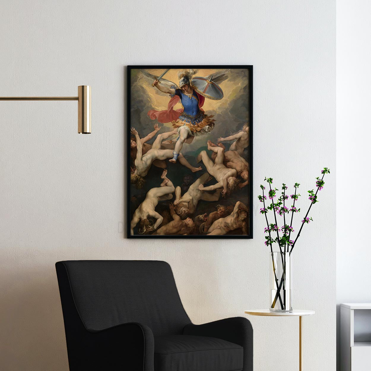 Archangel Michael And The Rebel Angels