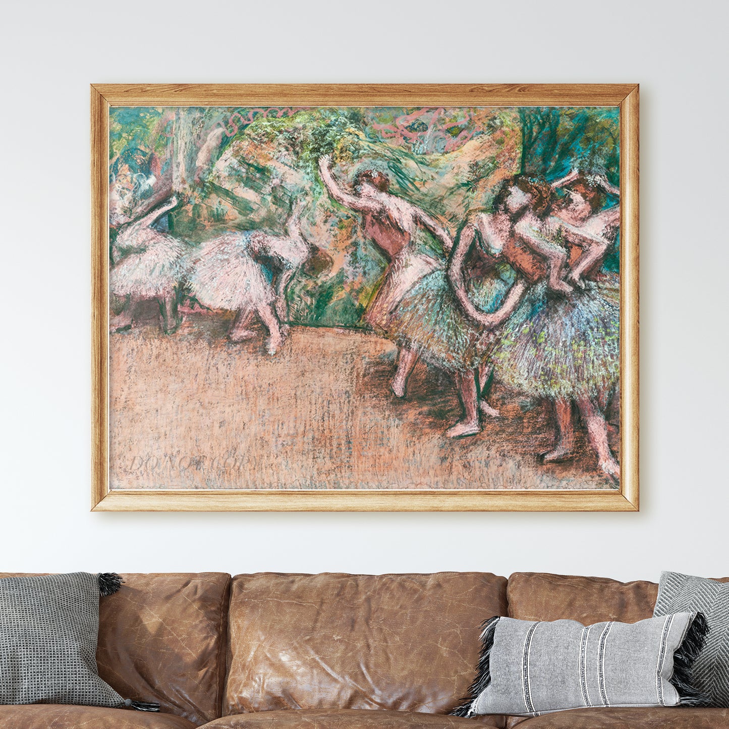 Ballet Scene (1907) by Edgar Degas