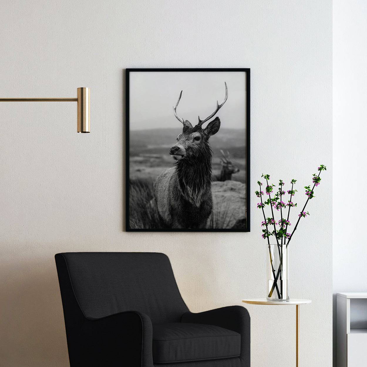 Deer With Antlers