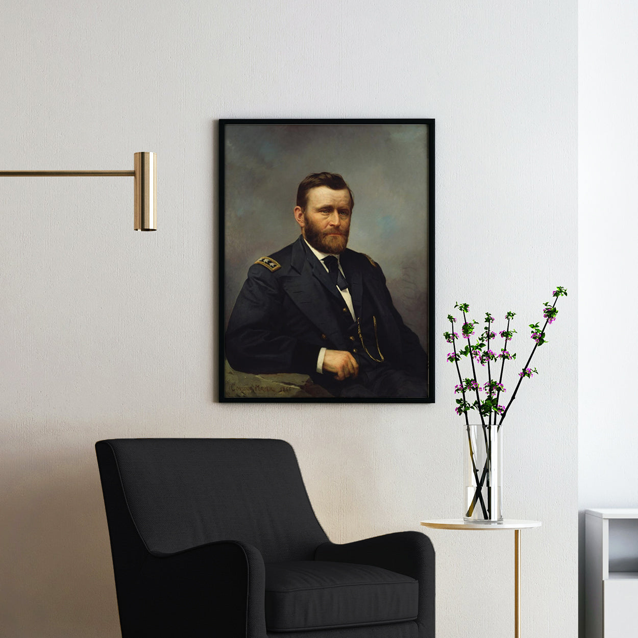 Union General Ulysses S. Grant by Constant Mayer