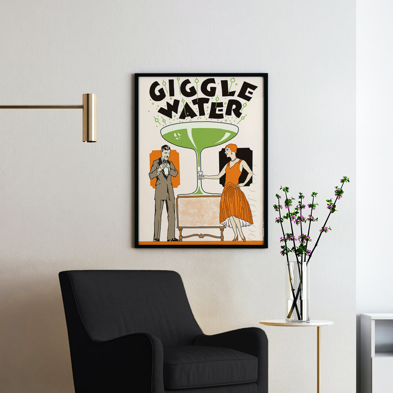 Giggle Water Vintage Advertising