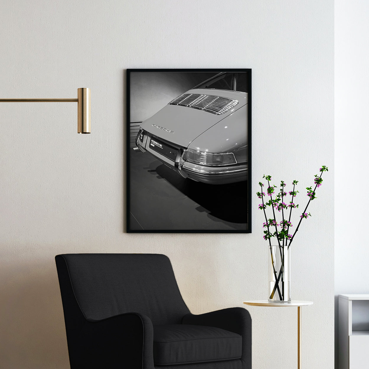 Vintage Porsche Bumper