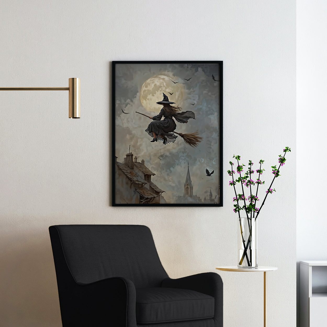 Witch on Broomstick
