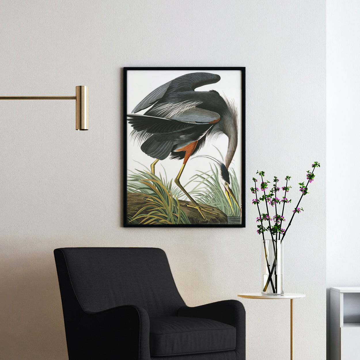 Great Blue Heron - Birds of America
