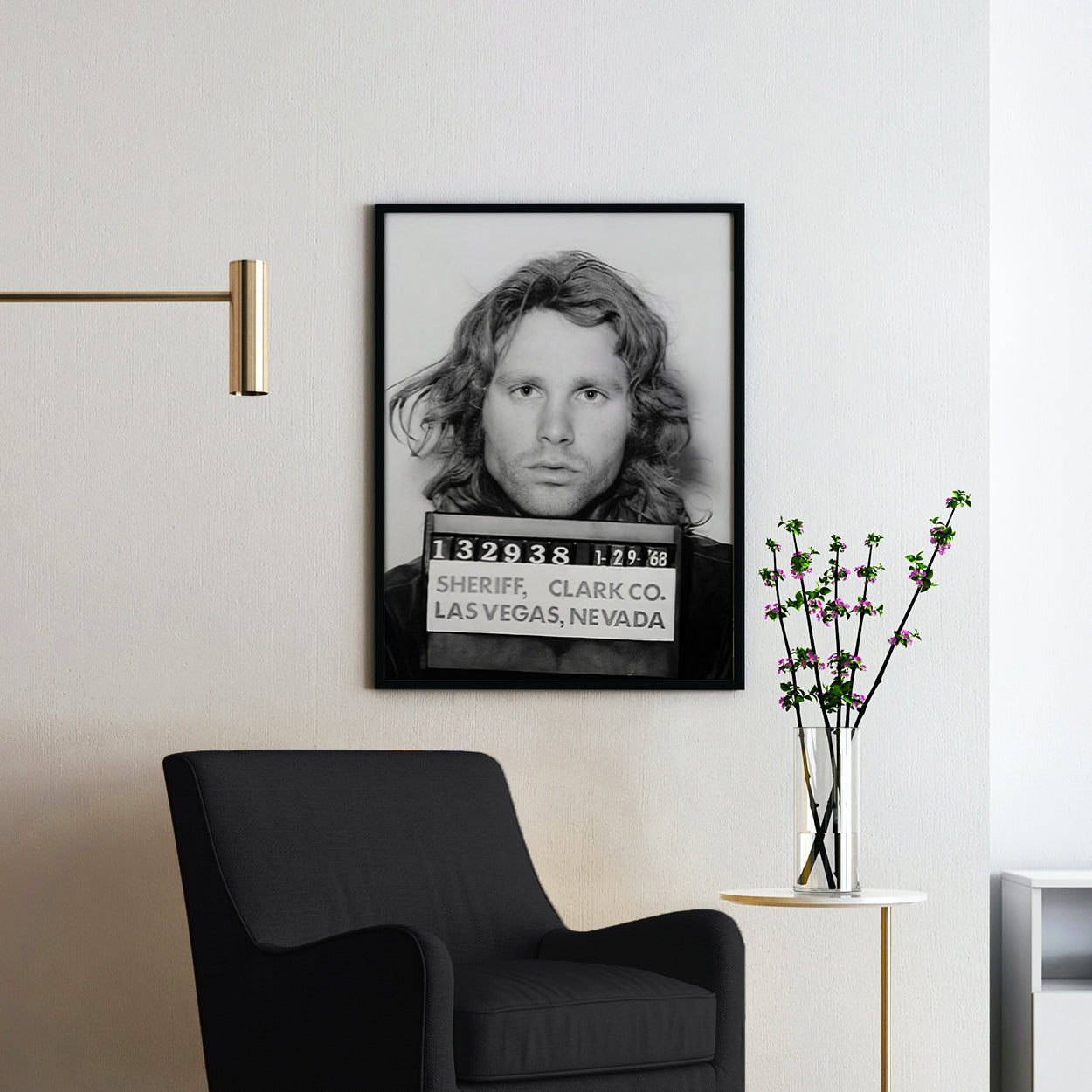 Jim Morrison Mug Shot