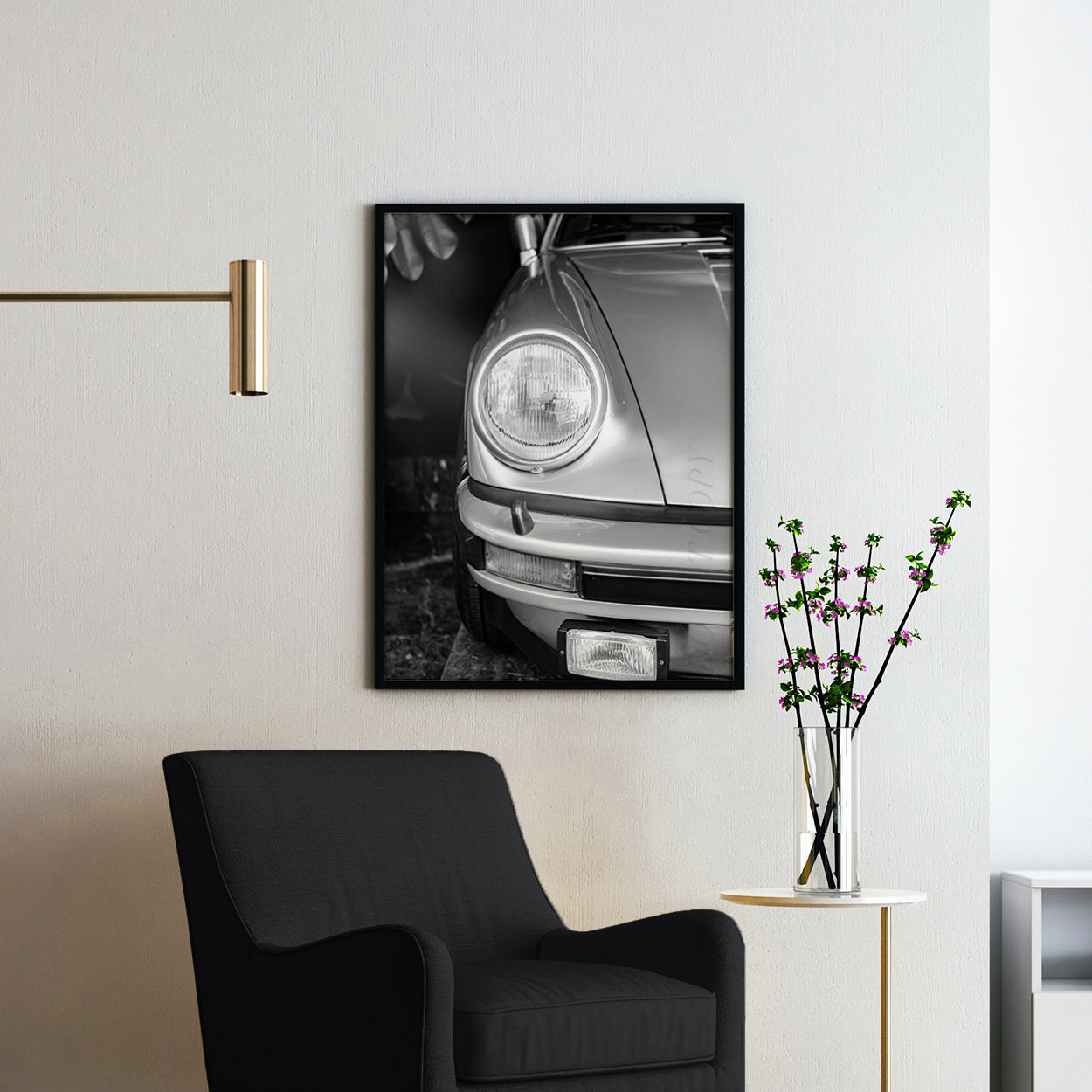 Vintage Porsche 911 Light