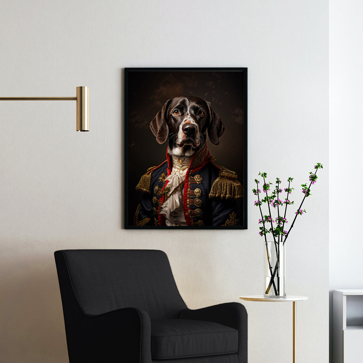 German Short Haired Pointer Aristocrat Portrait