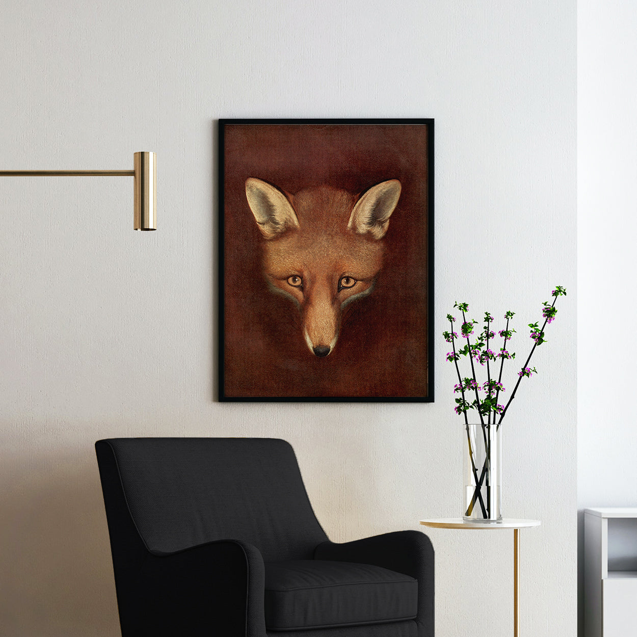 Fox Head by Reinagle
