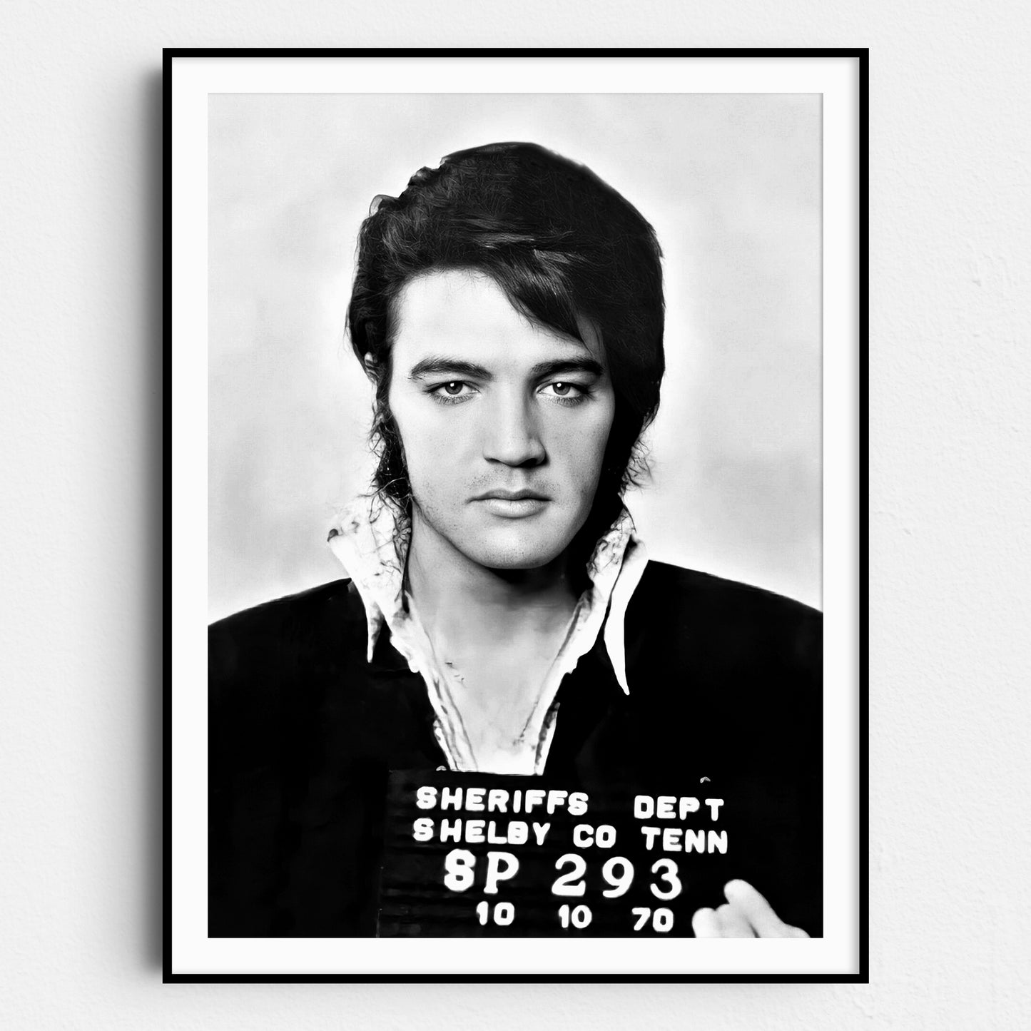 Elvis Presley Mug Shot 1970