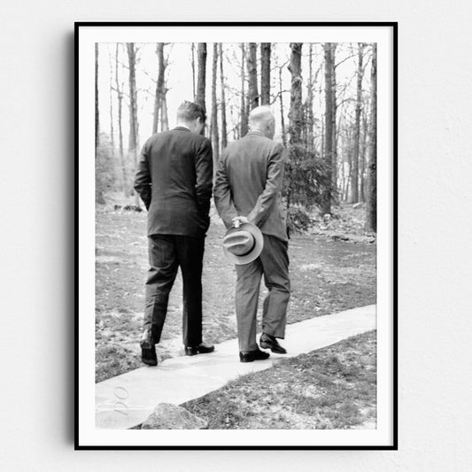 JFK John F Kennedy & Dwight D Eisenhower