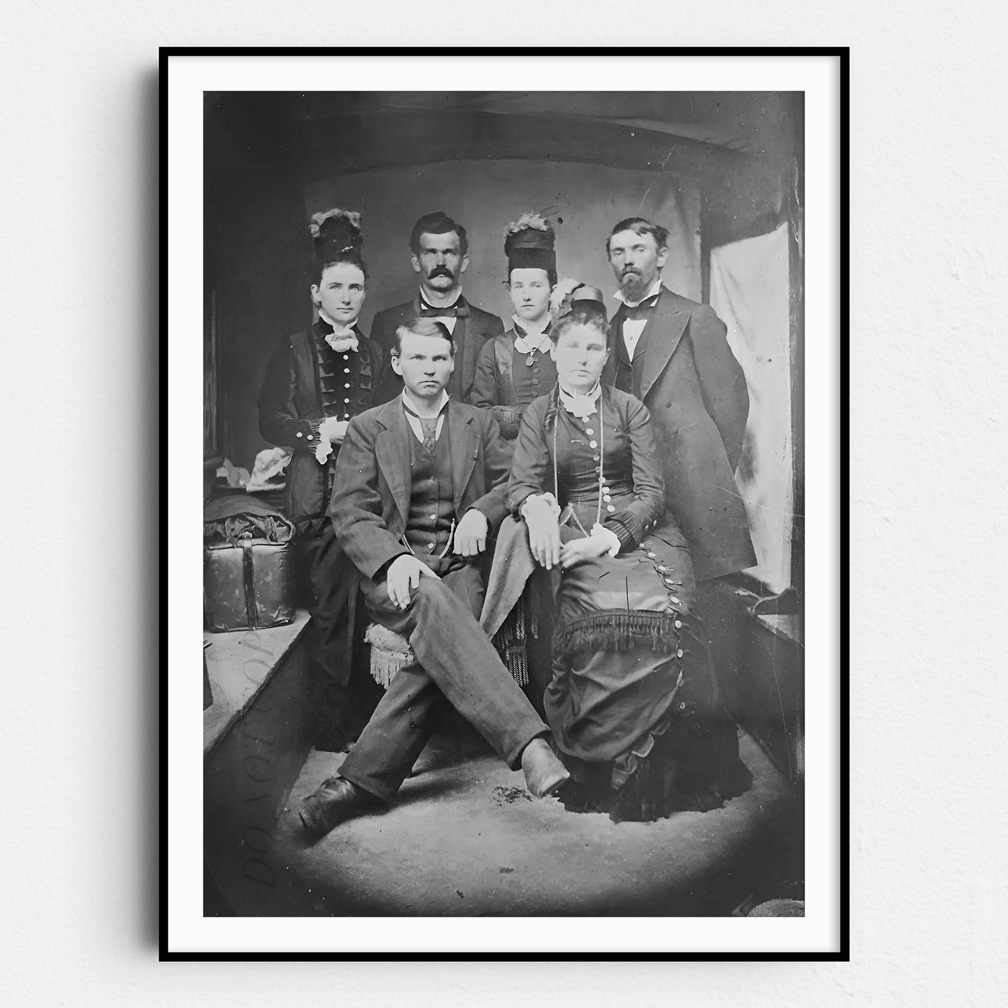 Doc Holliday & Wyatt Earp Group Photo