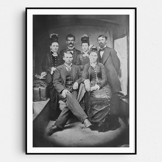 Doc Holliday & Wyatt Earp Group Photo