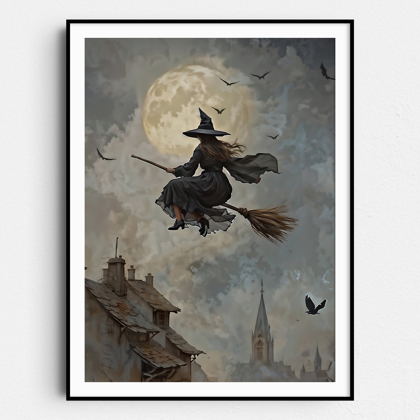 Witch on Broomstick