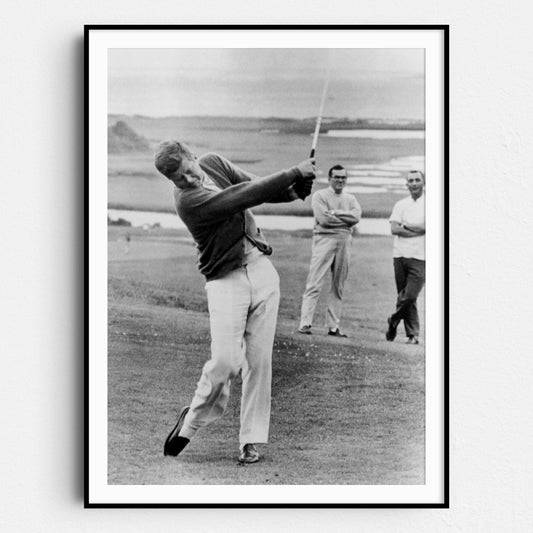 JFK John F Kennedy Playing Golf