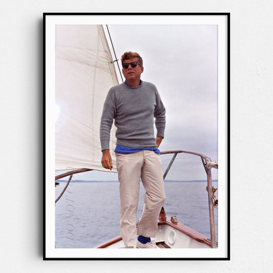 JFK John F Kennedy Sailing in Cape Cod