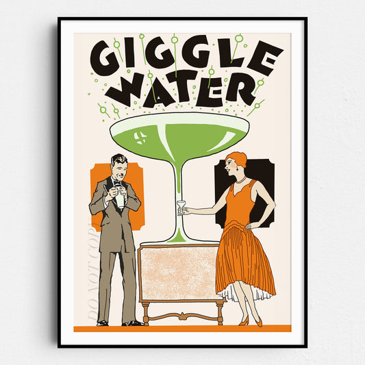 Giggle Water Vintage Advertising