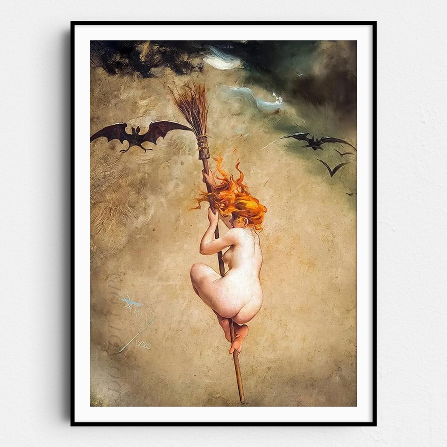 The Witch (1882) by Luis Ricardo Falero