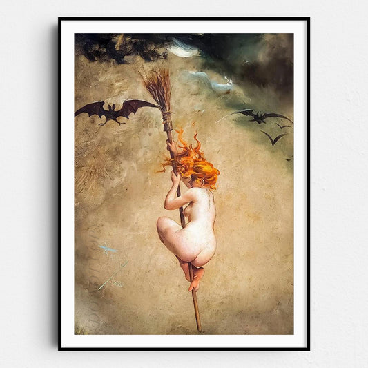 The Witch (1882) by Luis Ricardo Falero