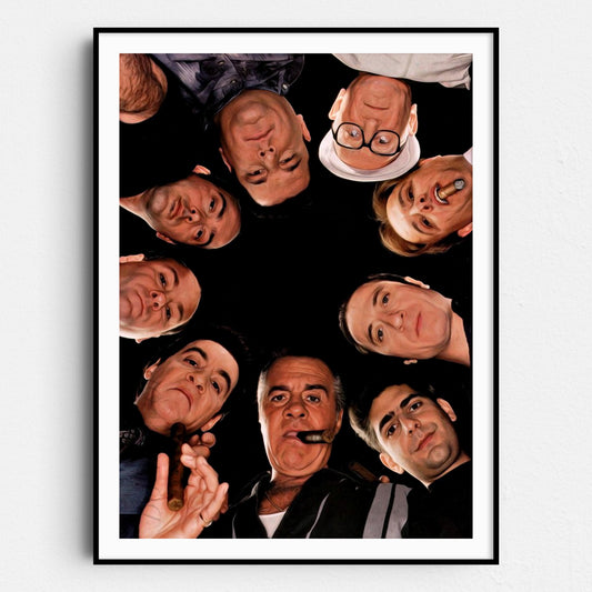 The Sopranos Gang In Color