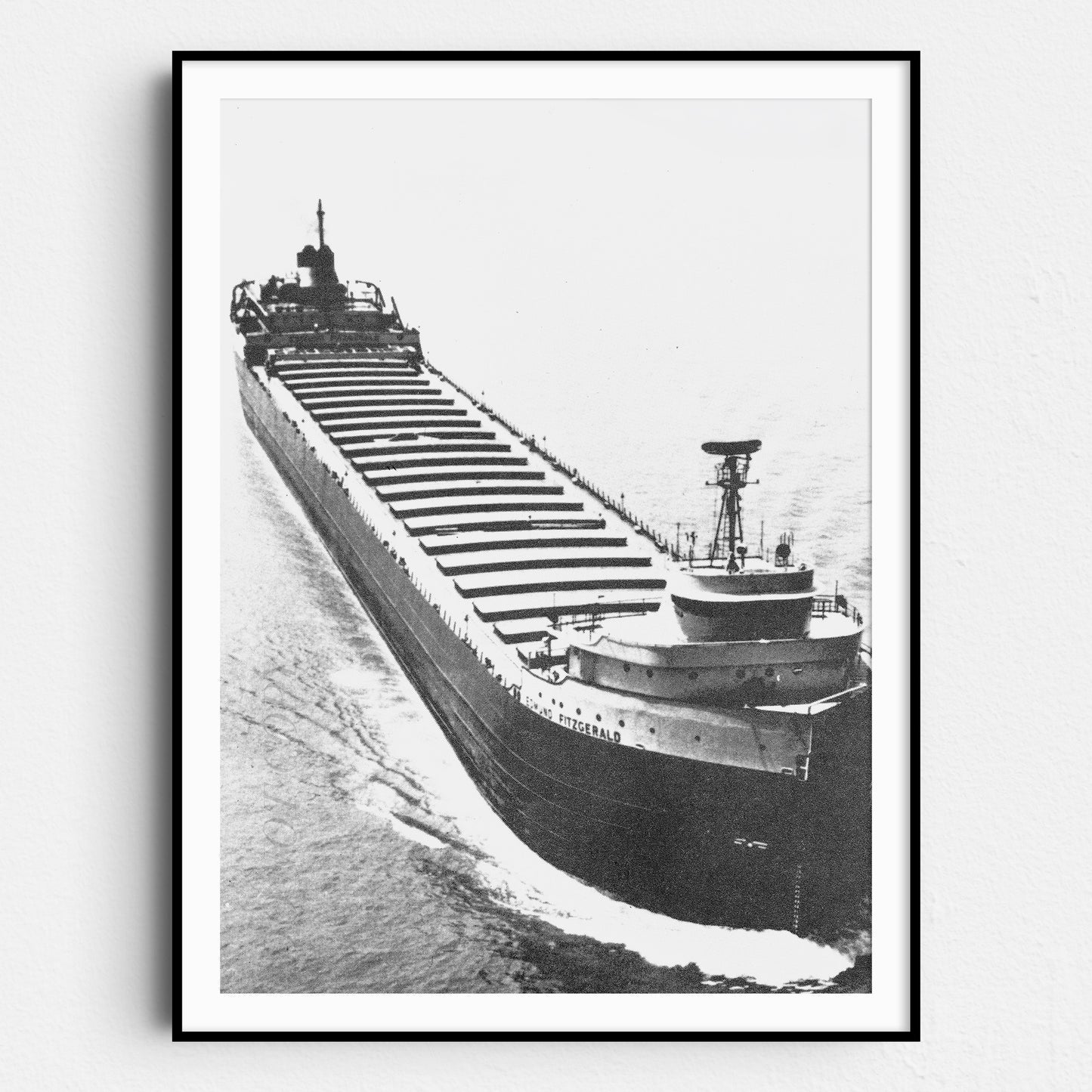 Edmund Fitzgerald Great Lakes Freighter Ship