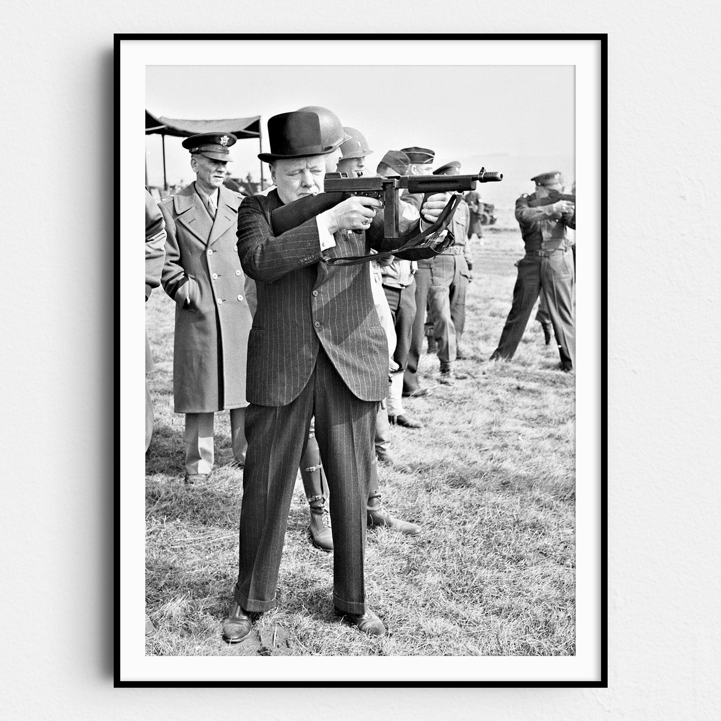 Winston Churchill Machine Gun