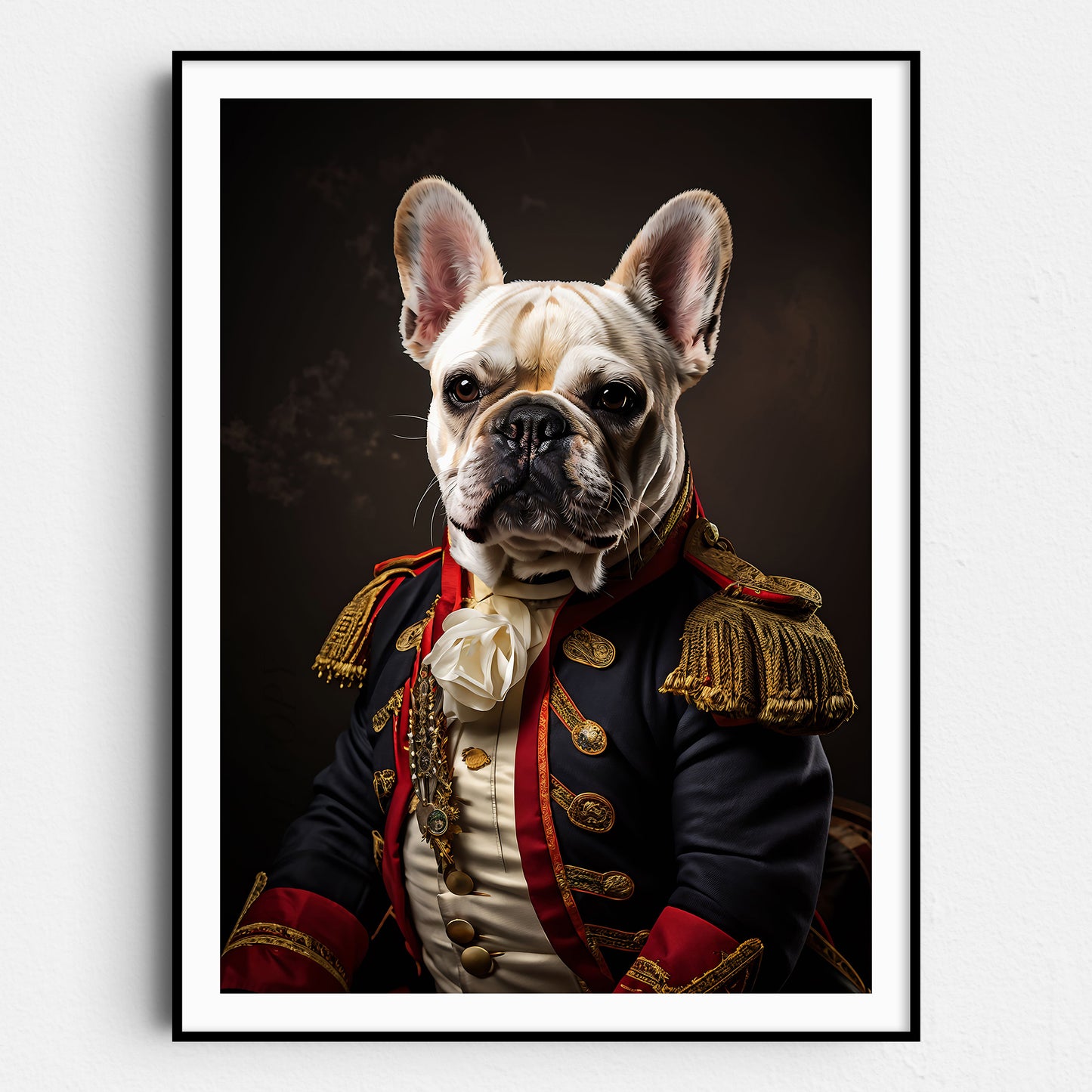 French Bulldog Aristocrat Portrait