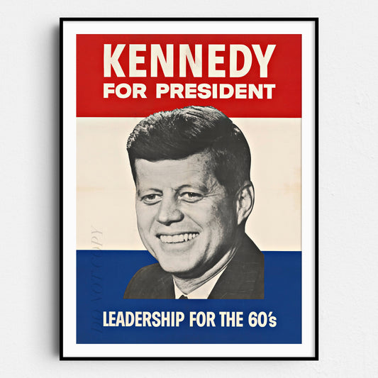 Kennedy for President - JFK Presidential Campaign Poster