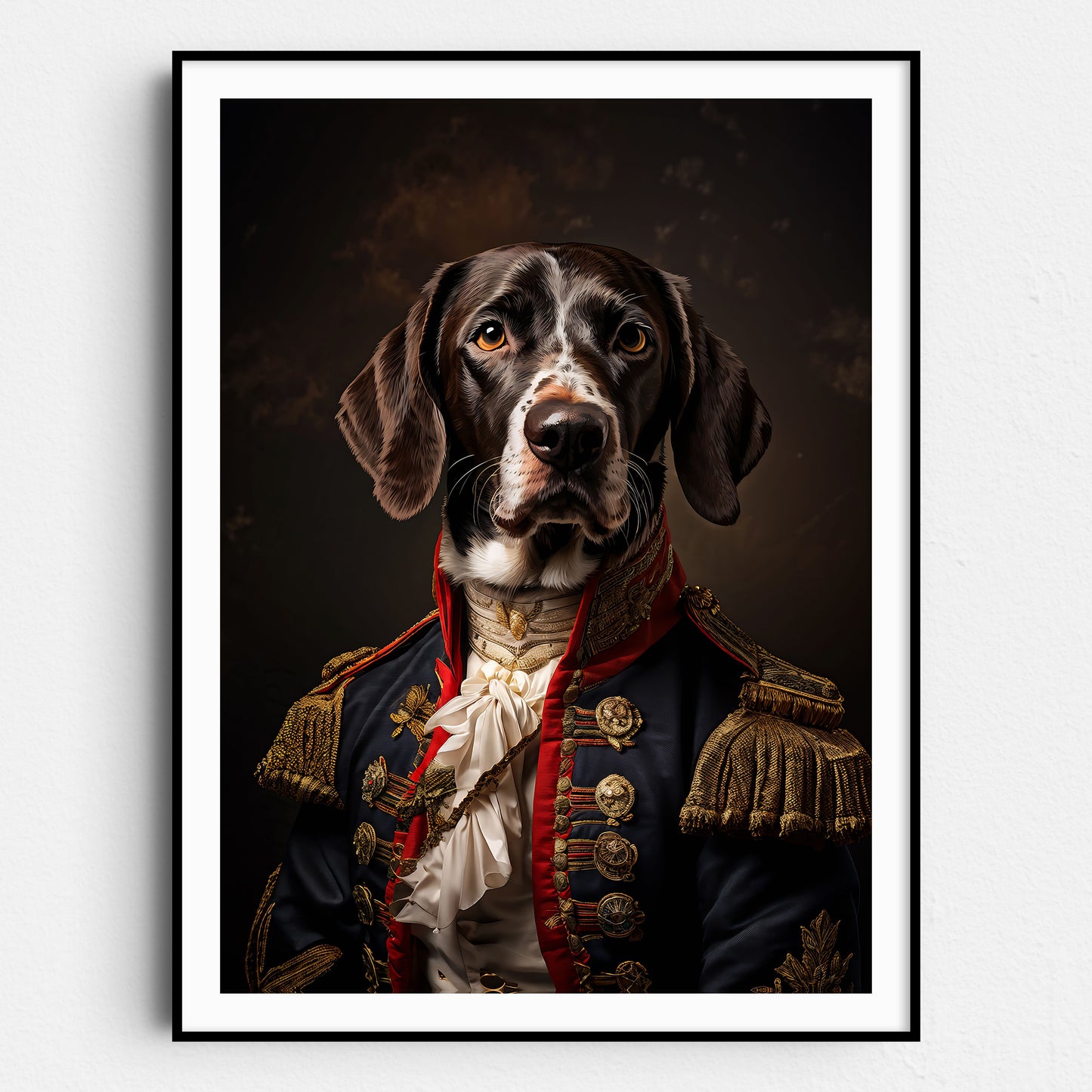 German Short Haired Pointer Aristocrat Portrait