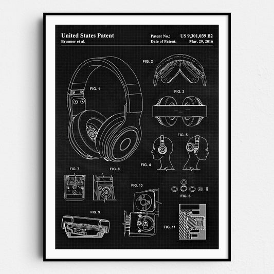 Wireless Headphones Patent