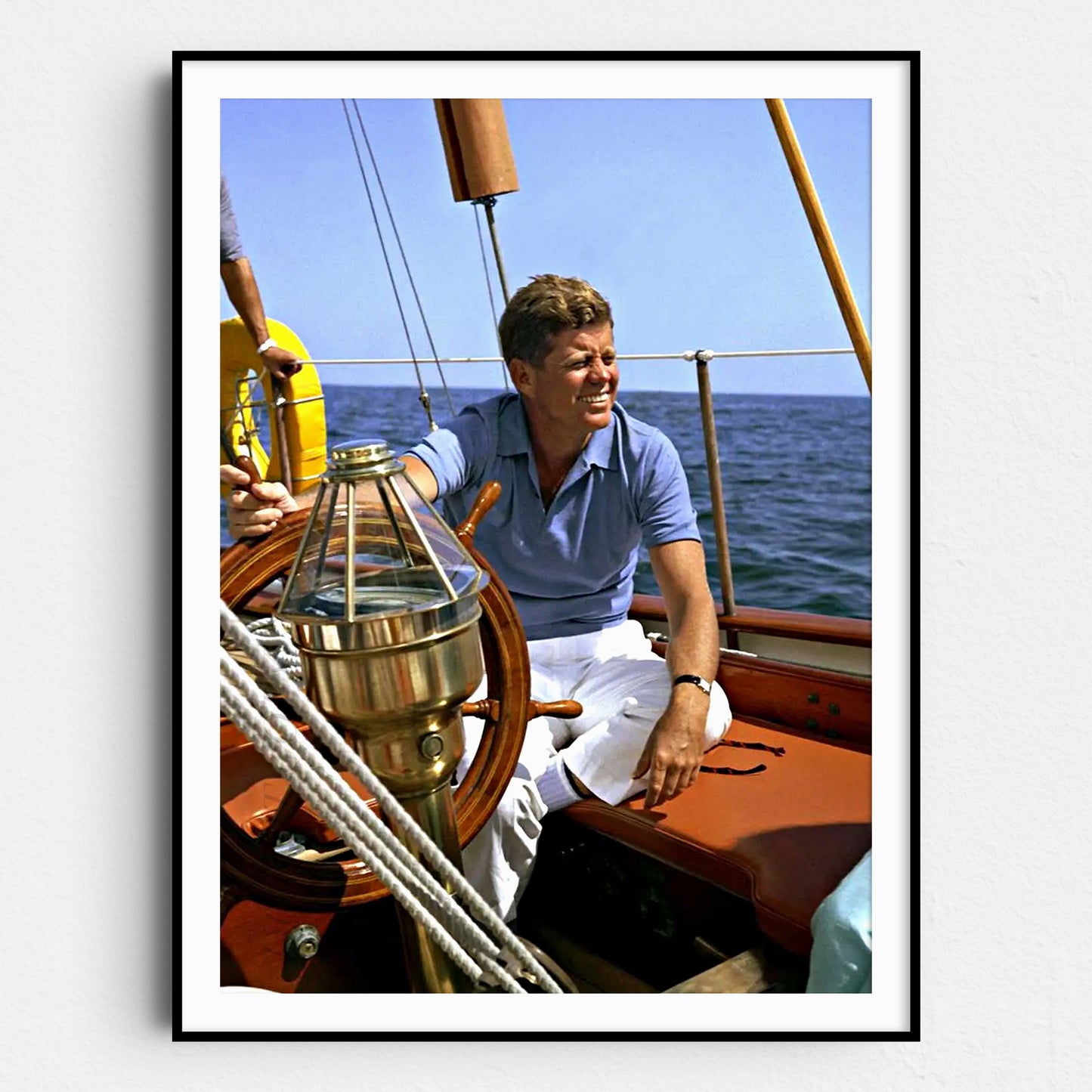 JFK Sailing In Cape Cod Massachusetts