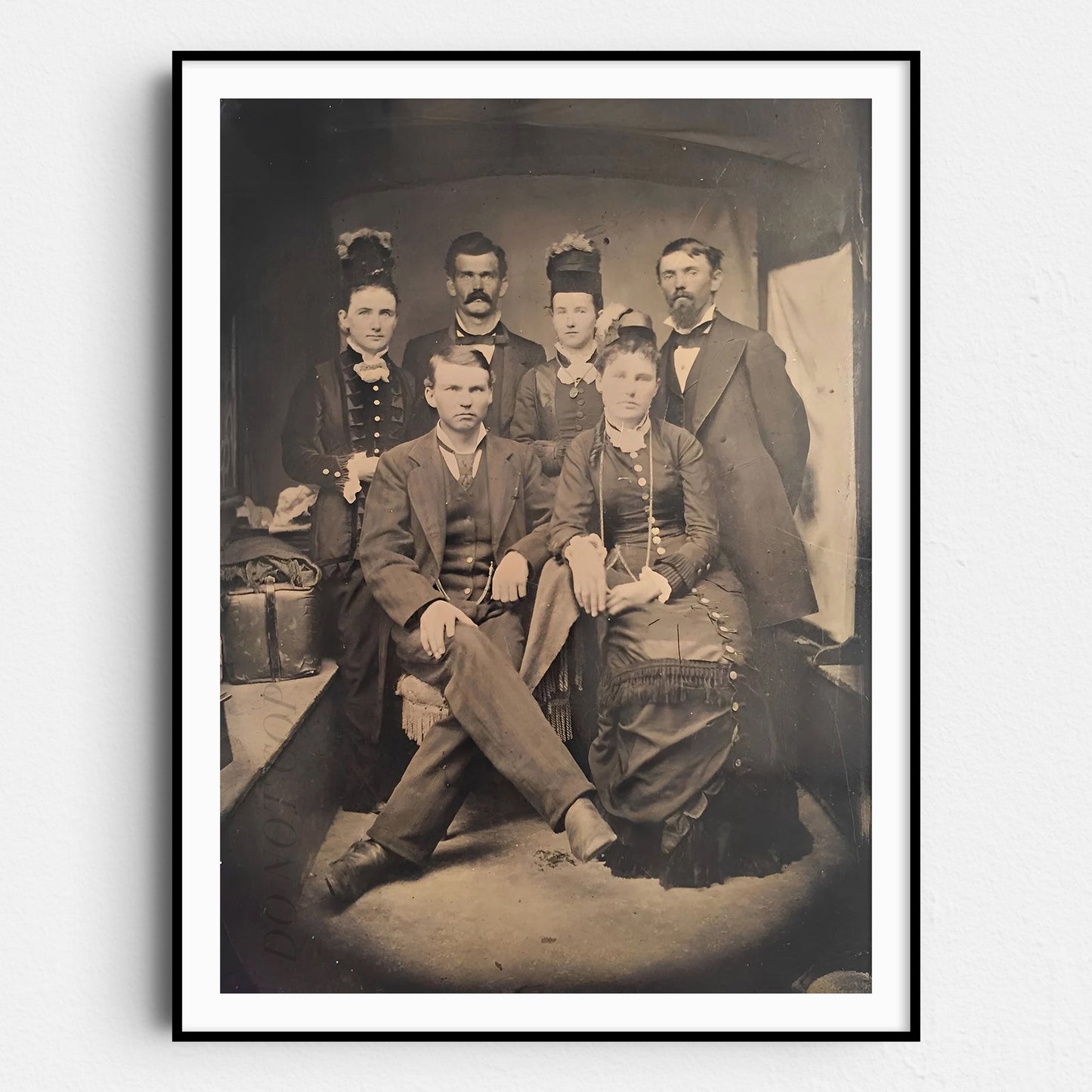 Doc Holliday & Wyatt Earp Group Photo