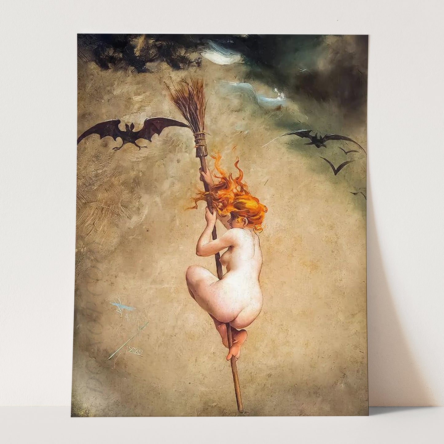 The Witch (1882) by Luis Ricardo Falero