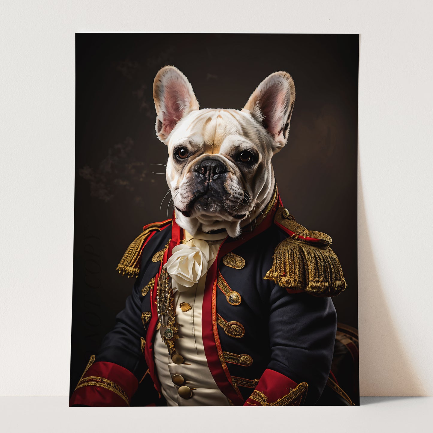 French Bulldog Aristocrat Portrait